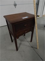 Sewing cabinet; approx. 22" high