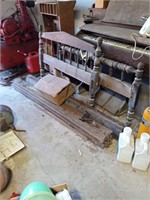 Antique headboard and footboard full size