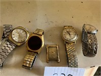 COLLECTION OF MENS AND LADIES WATCHES, SOME BROKEN