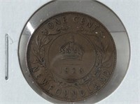 Nfld 1 Cent 1920 Vf