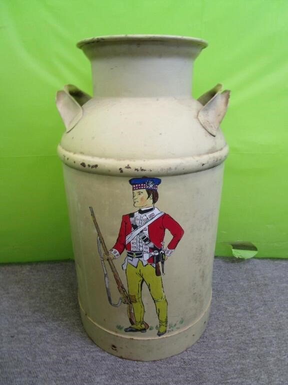 Painted Milk Can DLR  "76"