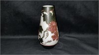 Art Nouveau Galle Style Cameo Vase - Grapes