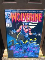 Vintage Wolverine Comic Poster 24 x 36"