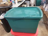 Standard Size Green Storage Tote