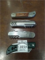 Pocket / Folding Knife Lot - Gold & Silver Pawn LV