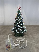 Tampa Bay Vintage Ceramic Light Up Christmas Tree