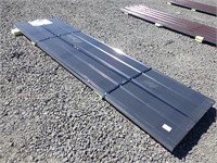 12'x3' Grey Metal Roof Panels