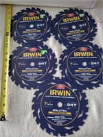 5@7-1/4" Irwin 24T Framing Saw Blade