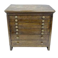 Antique Watch Makers Cabinet