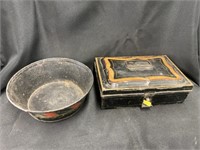 Toleware Spice Set with Bowl