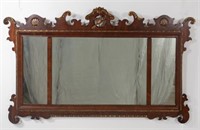 Chippendale Style Overmantle Mirror