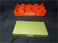 2L COCA-COLA TRAY AND METAL ORGANIZER