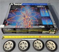 K'nex Double Ferris Wheel plus Four Tires