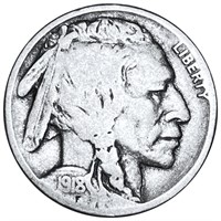 1918-D  Buffalo Head Nickel NICELY CIRCULATED