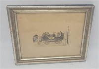Print Victorian Steam Locomotive/Train "London An
