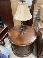 Drum Table, Table Lamp