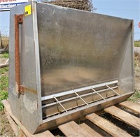 Double Sided Stainless Steel Hog Feeder