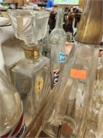 Decanters, bottles, champagne flutes,glassware