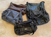 Multi Compartment Handbags