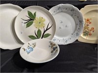 Assortment of decorative plates