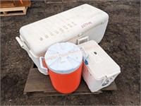 2- Igloo Marine Coolers w/ Water Dispensers