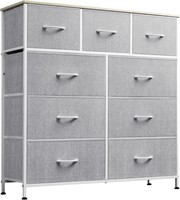 WLIVE 9-Drawer Dresser  Fabric Storage Tower