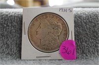 1921-s Morgan Silver Dollar
