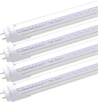 T8 T10 T12 LED 2FT - 8W  24  1120Lm  4Pk