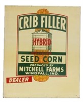 Tin Crib Filler Hybrid Sign