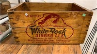 White Rock Ginger Ale Crate holds 50 bottles