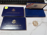 OF) 1987 s silver proof dollar