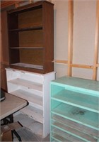 3 BOOKCASES VARIOUS SIZES