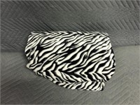 Twin Zebra Plush Blanket