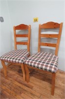 2 Ashley Furniture - Padded Chairs