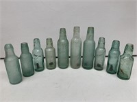 Selection of Old Bottles inc Lamonts
