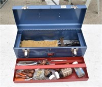 Bench Tool Box w/ Leather Working Tools