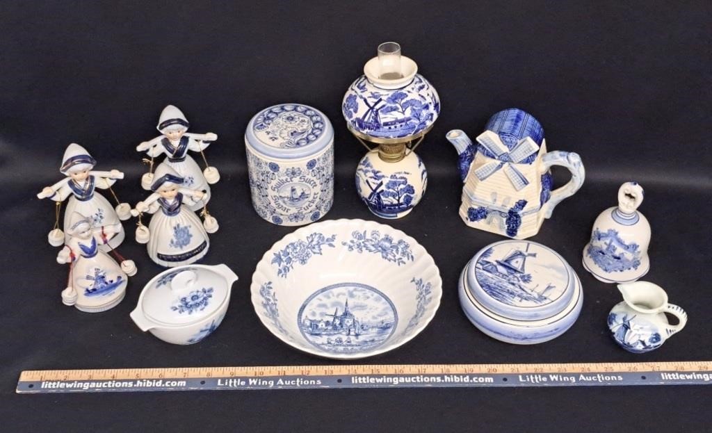 Netherlands/Holland Ceramic Kitchen Lot