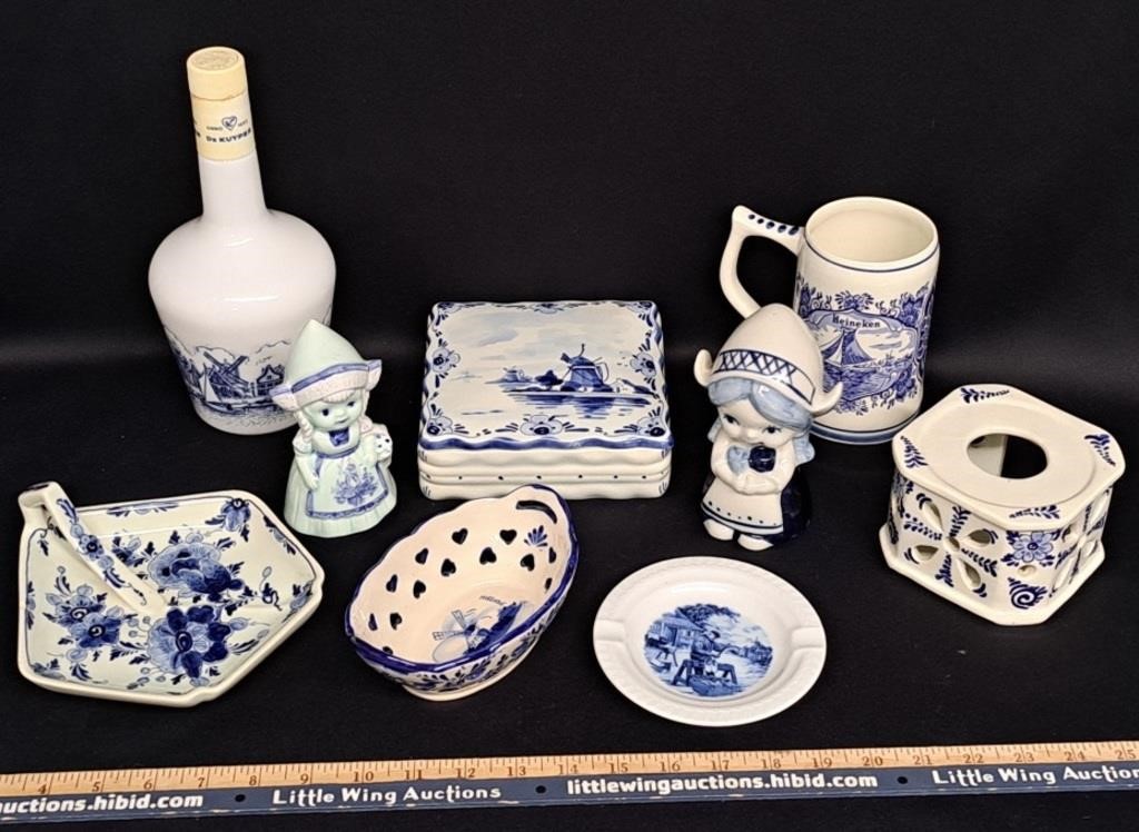 Netherlands/Holland Ceramic Household Lot