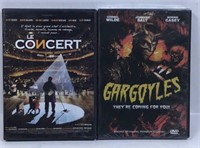 New Open Box Le Concert & Gargoyles DVD’s