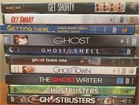 10 Lightly Used DVD's