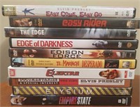 10 Lightly Used DVD's