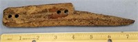 St. Lawrence Island artifact, 7 1/2" long  (3)