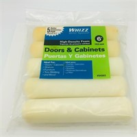 WHIZZ 6  Foam Mini Paint Roller 5-Pack Refills