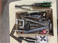 Misc. punches, chisels, and tools