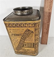 Bennett's Tea Tin (No Lid)