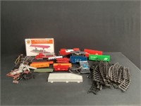 Train Engines,Box Cars Tracks & More