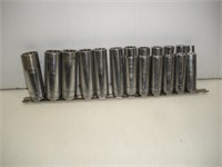 SK 1/2 Drive Deep Well Metric Sockets  10-21