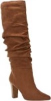Juliet Holy Womens Knee High Boots-US7.5, Brown