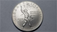 2006 Benjamin Franklin Silver Dollar Gem BU