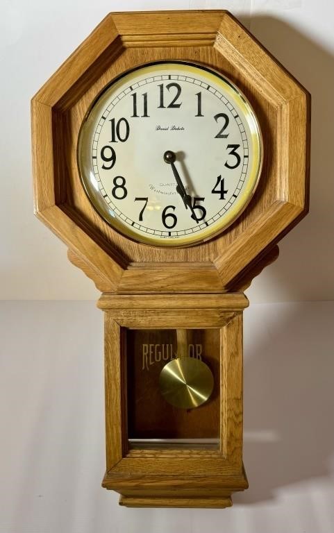 Daniel Dakota Regulator Chime Wall Clock